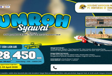 Holiday Angkasa Wisata Buka Pendaftaran Umroh Syawal 9 Hari, Berangkat 2 April 2026 dengan Lion Air