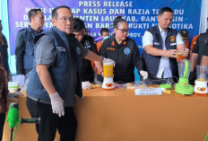 BNNP Sumsel Musnahkan Ribuan Ekstasi dan Ratusan Gram Sabu