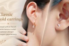 Perhiasan Emas Wanita untuk Menunjang Penampilan yang Modis dan Elegan Classic Gold Earrings