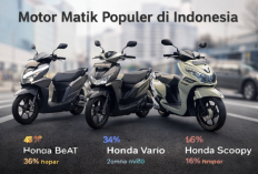 Konsumen Indonesia Semakin Tertarik Motor Matik Populer, Praktis dan Mendominasi Pasar Otomotif