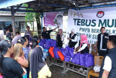 PMPB Sumsel Berbagi Kasih, Tebus Murah Sembako Disambut Antusias Warga Sungsang