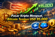 Pasar Kripto Menguat, Bitcoin Tembus USD 95.000 dan Altcoin Cetak Kenaikan Signifikan