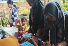 1.243 Kasus Campak di Sumsel, Masyarakat Diminta Segera Vaksinasi Anak