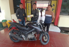 Motor Yamaha Vixion yang Ditemukan di TPU Naga Suwidak Resmi Dikembalikan Polsek SU II kepada Pemilik