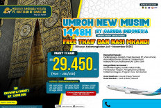 Ayo Pergi Umroh Bersama Holiday Angkasa Wisata by Garuda, Hadirkan Paket Terjangkau Musim 1448 H