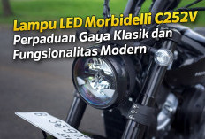 Lampu LED Morbidelli C252V Perpaduan Gaya Klasik dan Fungsionalitas Modern