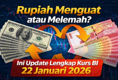 Rupiah Menguat atau Melemah? Ini Update Lengkap Kurs BI 22 Januari 2026