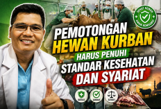 Pemotongan Hewan Kurban Harus Penuhi Standar Kesehatan dan Syariat